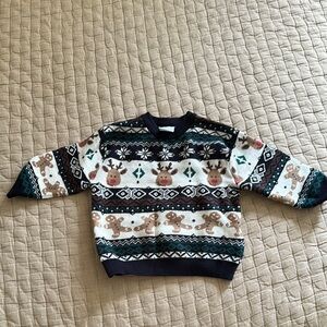 Men's Festive Sweater - Reindeer Pattern